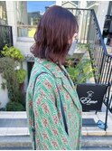 色持ちの良いボルドーカラー★