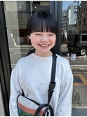 マッシュ マッシュショート ショートボブ 黒髪ショート 山中
