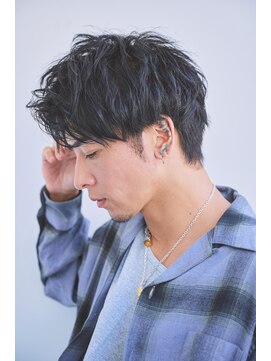 リトル 錦糸町(little) ツーブロックかき上げアップバングショート