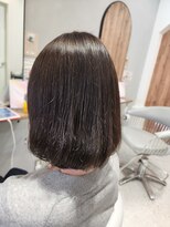 ハイレート ウニクス川越店(Hairate) [Sekiguchi] ボブ×オリーブベージュ