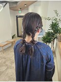 it. YUI ツインアレンジ 結婚式アレンジ ヘアセット