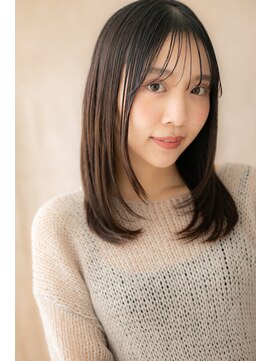 カバーヘア ブリス 戸田公園西口店(COVER HAIR bliss) 前下がりレイヤーカット美髪エアストレートZ戸田公園30代40代