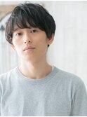 好感度抜群！ニュアンス黒髪マッシュパーマヘアb新所沢