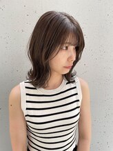 ザナドゥ 甲子園(Xanadu) 大人くびれヘア×グレージュカラー
