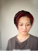 ハンサムショート☆フェイスフレーミングカラー