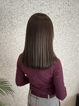 ベルフェミンミエル 【anri】艶カラー☆ダークブラウン