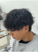 波巻きパーマ/縦落ちパーマ