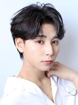 リップスヘアー 銀座(LIPPS hair) フェザーパーマ パートウルフ