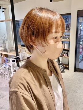 リグリー(regree) マッシュショート/ショートヘア/ベージュ/髪質改善