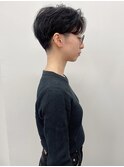 【morio池袋】刈り上げベリーショート/癖活かしスタイル