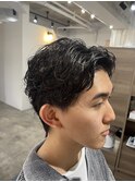 マイルドショートパーマ