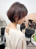 ショート　ふんわり　ボブショート　耳掛け