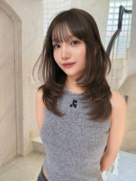 サイン 表参道(SIGN) お洒落なレイヤーカットハッシュカットレイヤーボブ渋谷