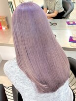 ラック 表参道(LUCK)&nbsp;パープル/ケアブリーチ/ブリーチ/表参道/原宿