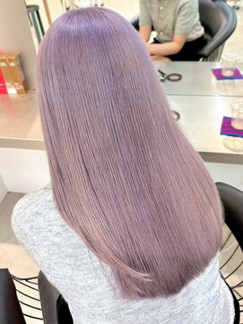 ラック 表参道(LUCK) パープル/ケアブリーチ/ブリーチ/表参道/原宿