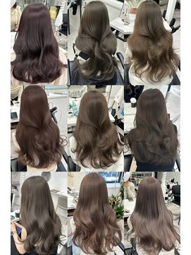 アマトウキョウスマートサロン(AMA TOKYO×Smart Salon) グレージュ  ベージュ  赤み消しカラー  透明感カラー