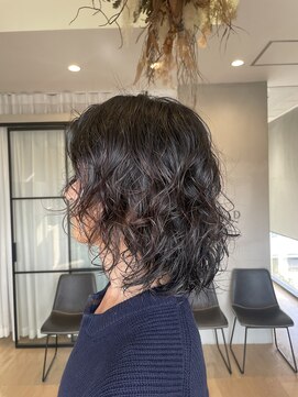 メンズロングゆるスパイラル