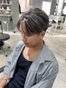 【Men's/メンズカラー】カット+メンズカラー+炭酸+眉カット ¥16050→