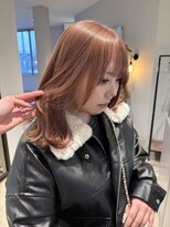 ケリーアン 太田(kelly.un)&nbsp;beige color/pink brown/透明感カラー