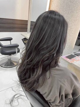 キャパ(CAPA) ハイライト×グレージュカラー(茅ヶ崎/20代/韓国ヘア)