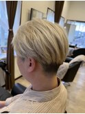 新規お得クーポンあり【見附　今町】メンズハイトーンヘア