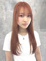 マーブル 町田(marble)&nbsp;オレンジブラウン/ロング/町田