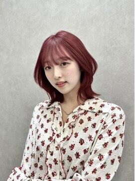 ロンド レア 天神大名店(Lond Le’a) 黒髪カタログ/オリーブグレー/ココアベージュ/小顔に見せるヘア