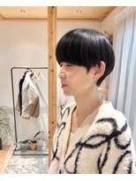 ヒト(hito)&nbsp;hito/ 大人モードマッシュ×ブルーブラックカラー
