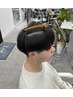 佐野指名【顔まわりの嫌な癖に】カット+前髪縮毛矯正［90分］
