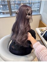 ロンドブルーム 天神大名店(Lond Bloom)&nbsp;ブリーチなしカラー/ヘアアレンジ/ヘアセット/福岡/10代20代30代