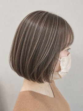 アッドヘアー(Add hair) 30代40代50代/韓国風ボブ/白髪ぼかし/明るめカラー