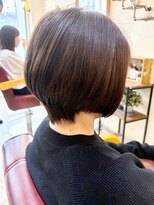 クオリア(Quaria) 大人ショートボブ丸みショートマッシュショートカット