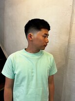 ビーバイエイトジェンツ(Bee by EIGHT GENTS)&nbsp;波巻きツイストスパイラル/リバースセンターパート/心斎橋