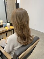 カフカヘア 吉祥寺店(kafka hair) ブリーチなしハイトーンベージュカラー