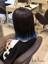 ブルーム 八千代緑が丘(bloom) 切りっぱなしボブ×エンドブルー