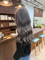 ニュースエン(newseN:)&nbsp;グレージュ/ダブルカラー/ケアブリーチ/髪質改善/新潟