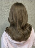【ブリーチなしWカラー特化】Wカラー履歴×オリーブベージュ