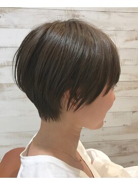 レンク(LENC) Coast.ショートボブ×マッシュ×ベージュブラウン