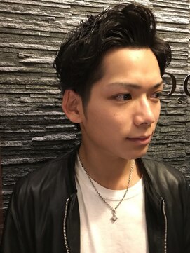プレミアムバーバー 赤坂店(PREMIUM BARBER produce by HIRO GINZA) ゆるふわ爽やか七三