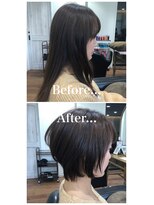 ルシード スタイル ルッツ(LUCIDO STYLE RUTTU)&nbsp;[朝楽]大人のメリハリショート[林　翔大][お客様]