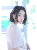 切りっぱなしボブ♪