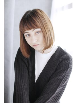 シュシュット(chouchoute) 吉祥寺3分/ウォーターフォール毛先パーマ黒髪ことりベージュ/133