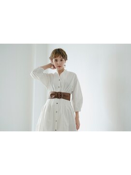 アフロート エル 錦糸町(AFLOAT L) LallYou　錦糸町【オープン記念】ラベージュ耳かけショート