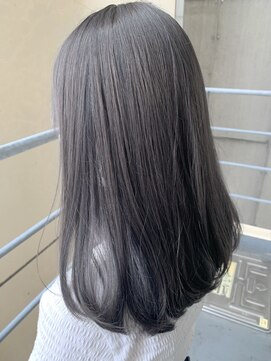 ジーナ 梅田(Zina) ナチュラル前髪セシルカットショートココアブラウン