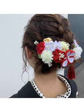 美容室 アイディー i-dee 成人式セット