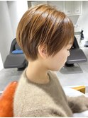 お洒落マニッシュショート　担当　佃