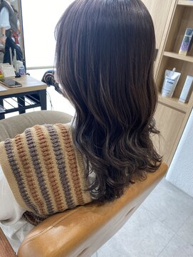 テラスヘア 新潟駅南(TERRACE hair) 艶巻きデザインカラー