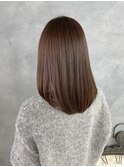 ナチュラルストレートボブ 【ボルジェ須山絵津子】
