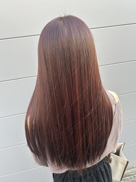 アンディー(&dy) イルミナカラー　ワインレッドブラウン