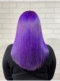 派手髪/パープル/原色/